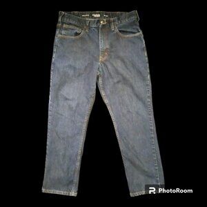 Vintage Compass Denim Co. Straight Leg Men's Denim Jeans - Size 34x30